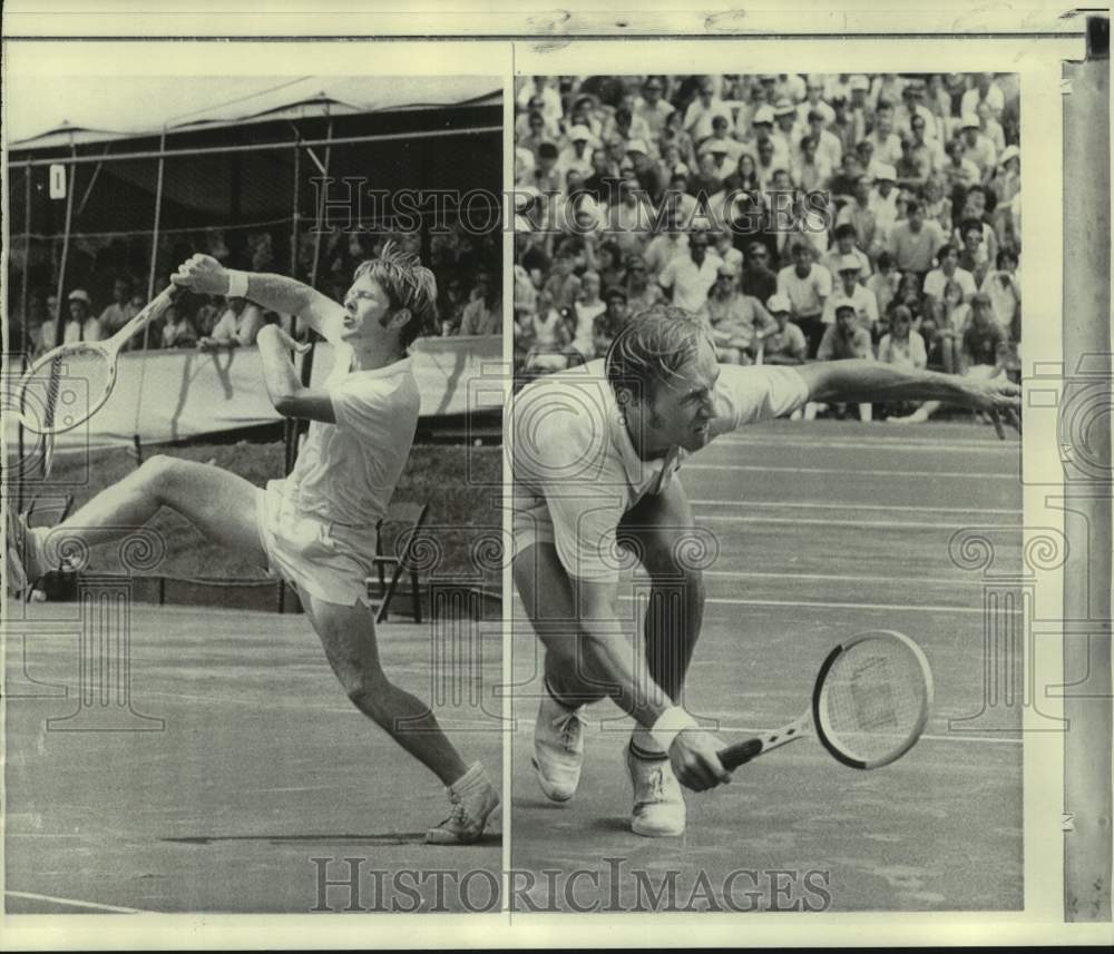 1970 Press Photo Tennis player Cliff Richey - nos29994- Historic Images