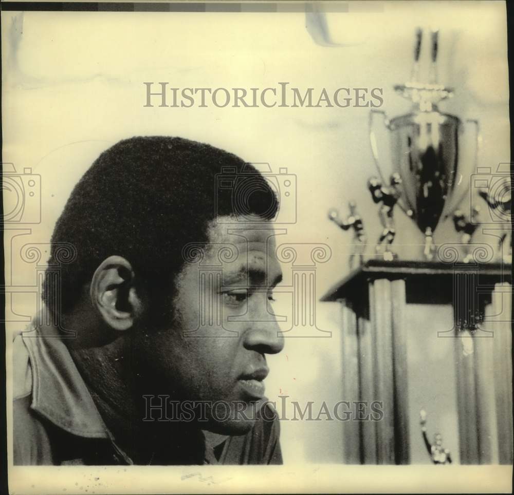 1974 Press Photo New York Knicks basketball player Willis Reed - nos30040 - Historic Images