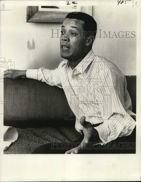 1968 Press Photo Baseball Player Maury Wills - nos31738- Historic Images