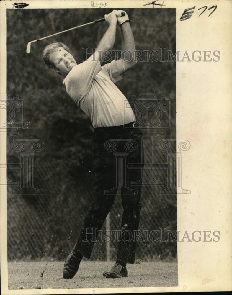 1971 Press Photo Golfer Tom Weiskopf - nos31872- Historic Images