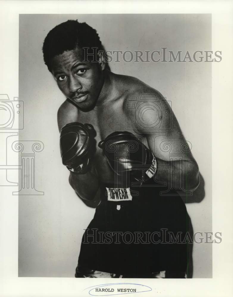 1978 Press Photo Boxer Harold Weston - nos31888 - Historic Images