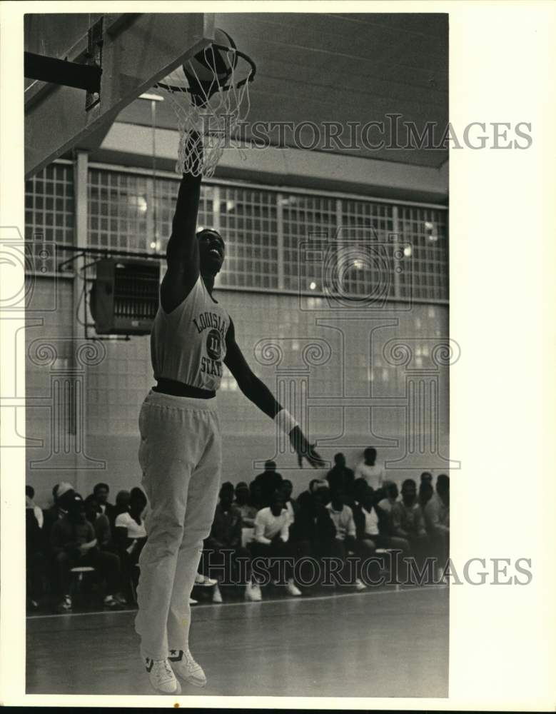 1983 Press Photo LSU Basketball Player Nikita Wilson - nos31938 - Historic Images