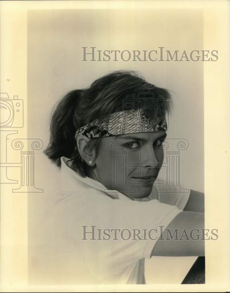 1985 Press Photo Tennis Pro Anne White - nos31950- Historic Images