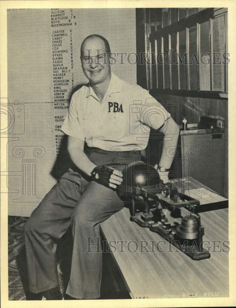 1968 Press Photo Bowler Billy Welu - nos32068 - Historic Images