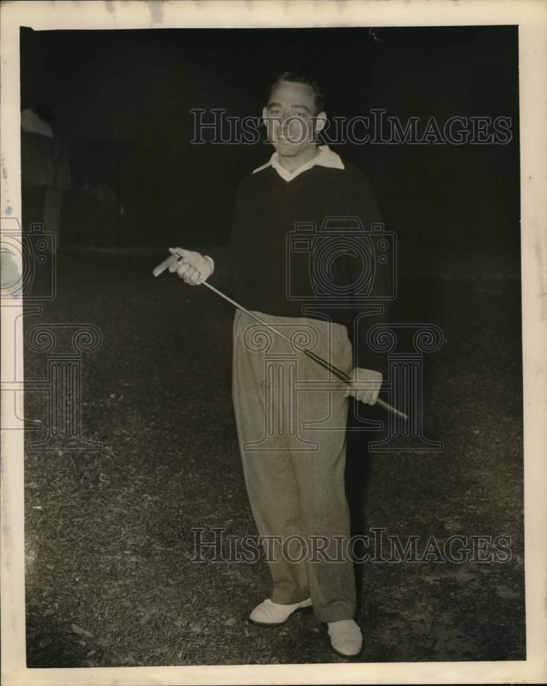 Press Photo Golfer Will &quot;Bill&quot; Webb - nos32207 - Historic Images