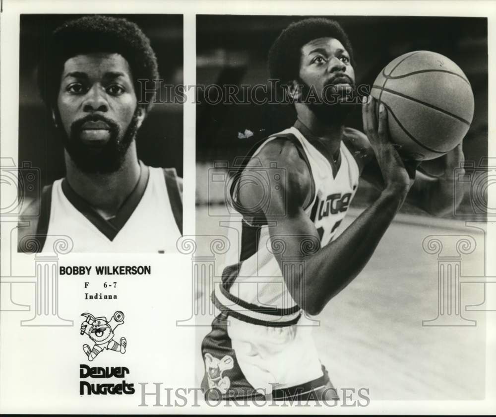 1978 Press Photo Bobby Wilkerson, Denver Nuggets Basketball Player - nos32334- Historic Images