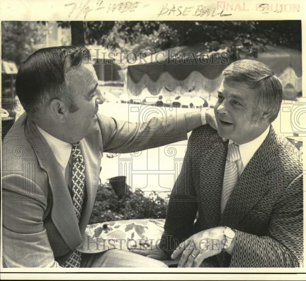 Press Photo American League All-Star Managers Danny Murtaugh, Earl Weaver - Historic Images