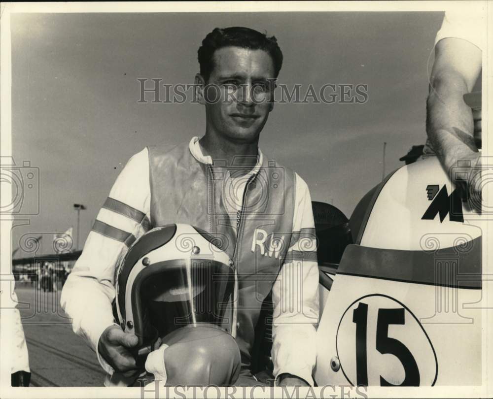 Press Photo Car Racing Driver Randy White - nos32591 - Historic Images