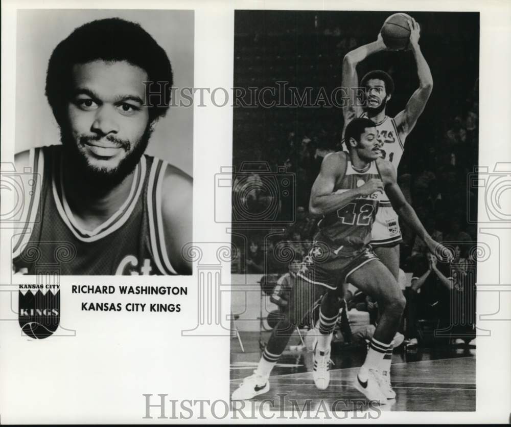 1979 Press Photo Richard Washington of Kansas City Kings - nos32613 - Historic Images