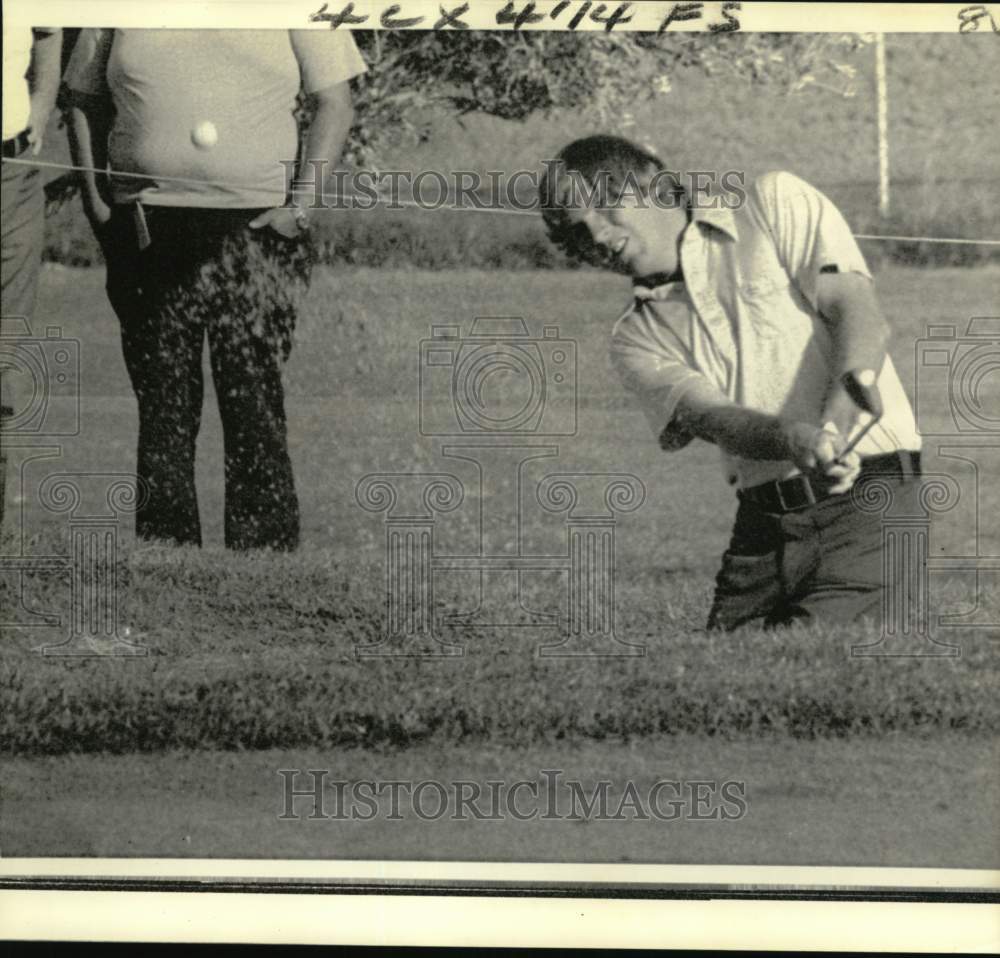 1974 Press Photo Golfer Lanny Wadkins at Sahara Invitational - nos32660 - Historic Images