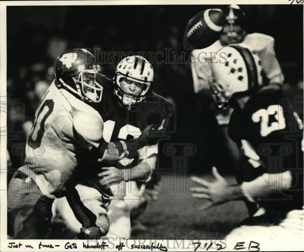 Press Photo Bonnabel Football Player Tommy Wilcox - nos32782 - Historic Images