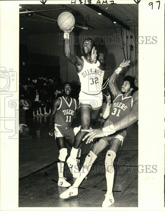 1980 Press Photo James Ward of Dillard Basketball - nos32818- Historic Images
