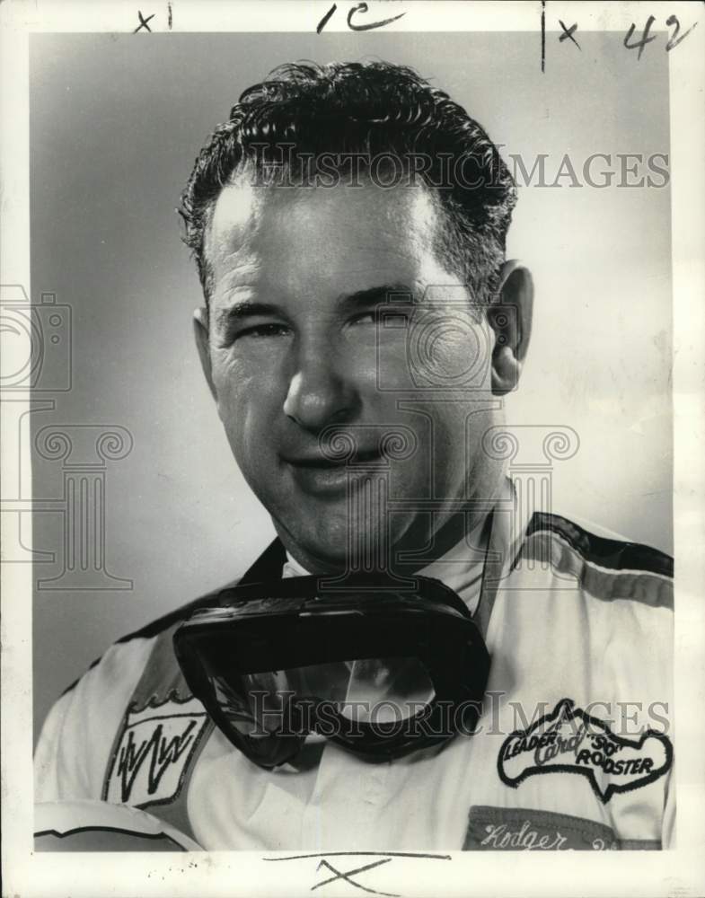 1967 Press Photo Rodger Ward, Indianapolis 500 Race Driver - nos33022 - Historic Images