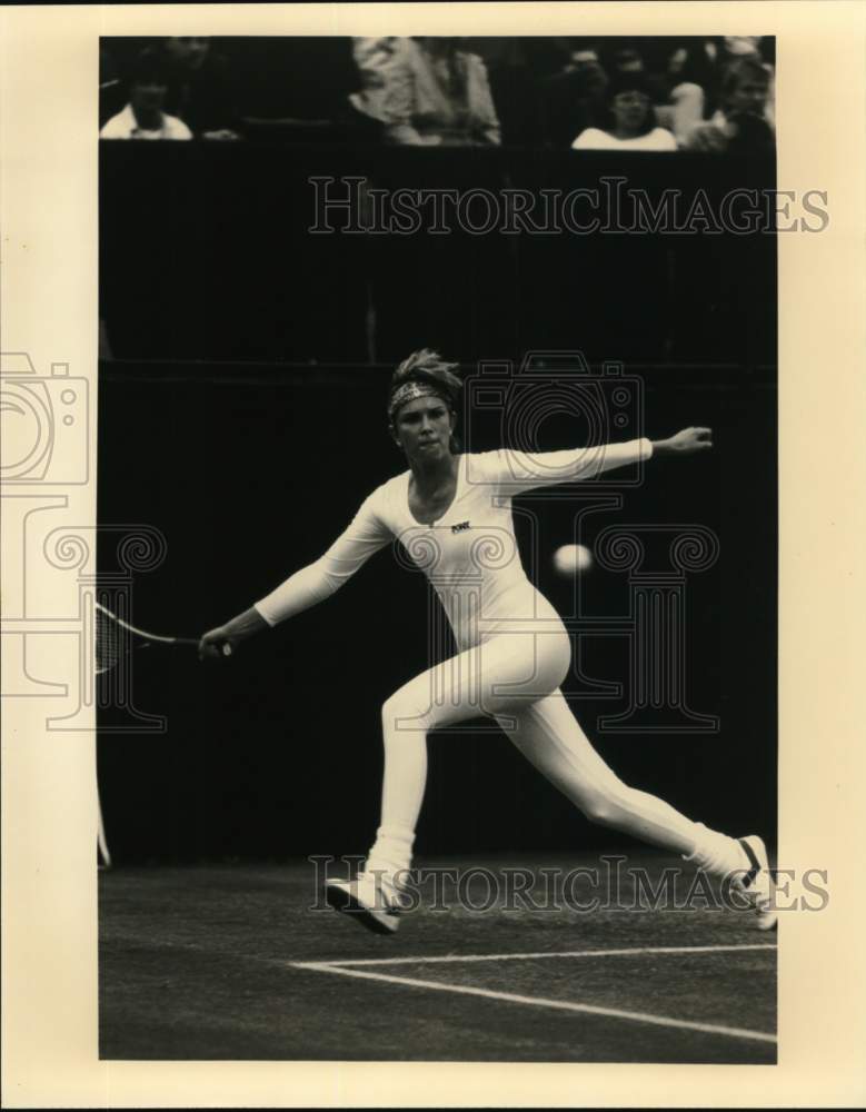 1985 Press Photo Tennis Player Anne White at Wimbledon - nos33102 ...