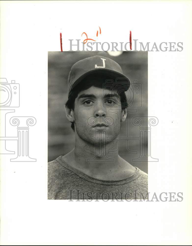 1988 Press Photo Jesuit&#39;s Baseball Player Kelly Williams - nos33176 - Historic Images