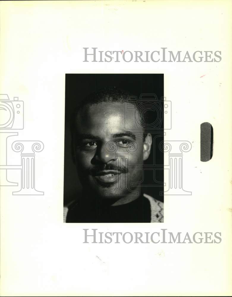 1989 Press Photo Warren Moon of Houston Oilers - nos33242 - Historic Images