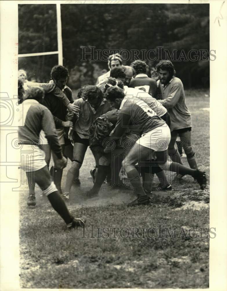 1979 Press Photo New Orleans Rugby Team - nos33319- Historic Images