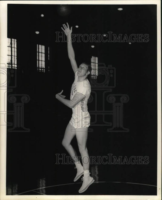 Press Photo John Woods, Tulane Basketball Center - nos33587- Historic Images