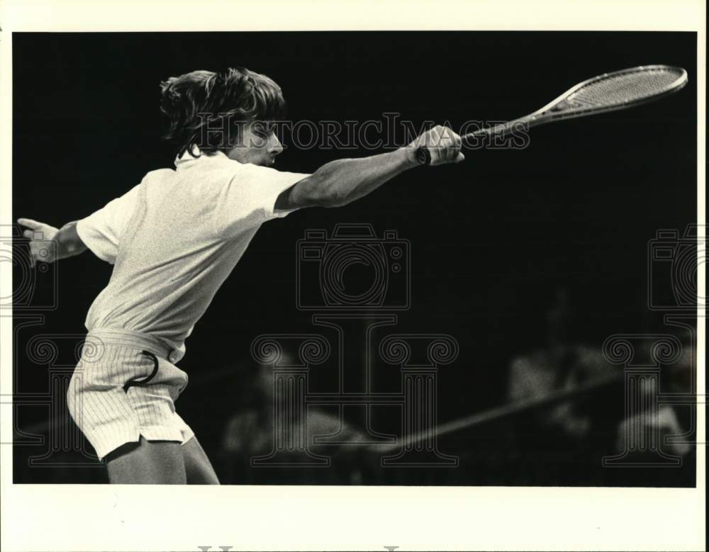 1980 Press Photo Tennis Player Tim Seigel - nos33737- Historic Images