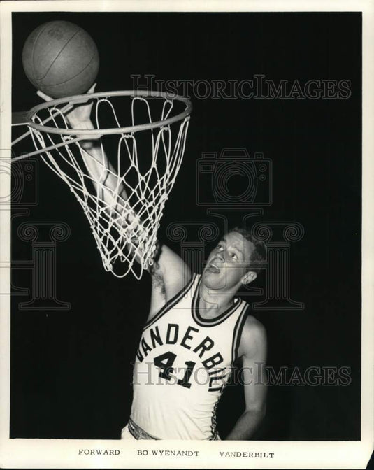 1967 Press Photo Bo Wyenandt, Vanderbilt University Forward - nos33849 - Historic Images