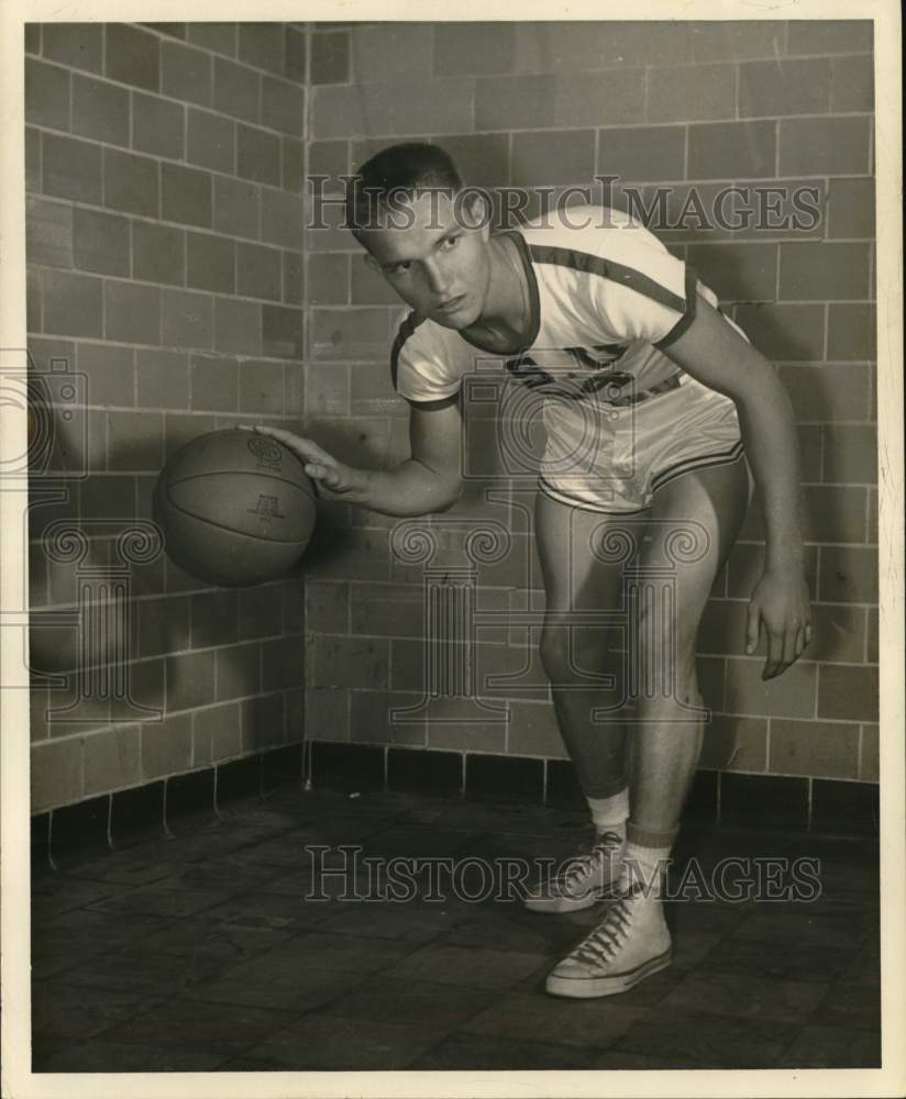 1967 Press Photo Paul Zinser, LSU Guard - nos33968- Historic Images