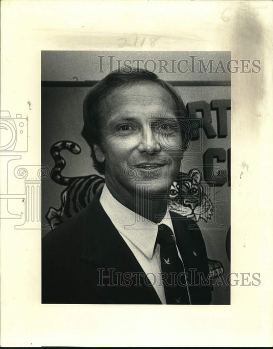 1980 Press Photo Louisiana football coach Jerry Stovall. - nos34588 - Historic Images