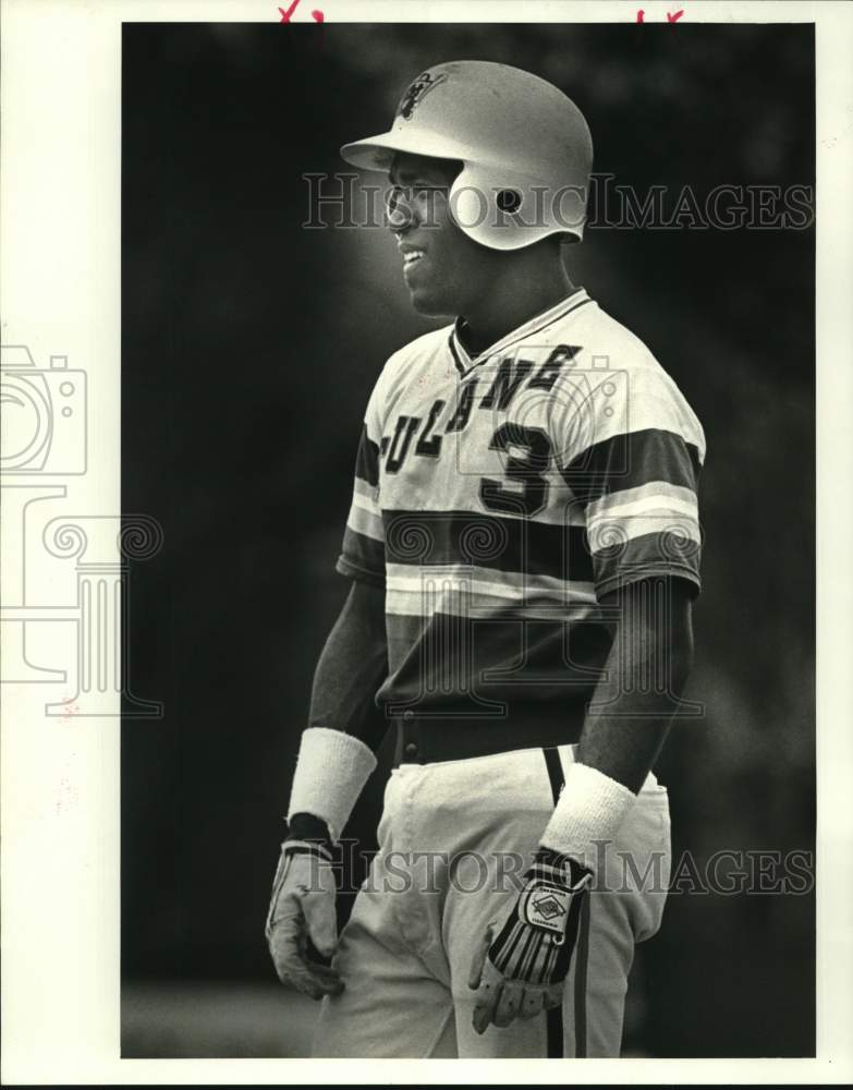 1988 Press Photo Tulane baseball player David Smith. - nos34630 - Historic Images