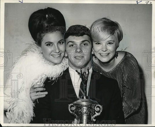 1968 Press Photo Most Valuable Player in the Sugar Bowl yesterday Glenn Smith. - Historic Images
