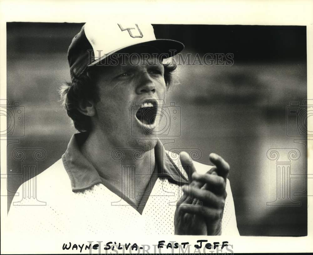 1974 Press Photo Wayne Silva, multi-sport coach at East Jefferson High School - Historic Images