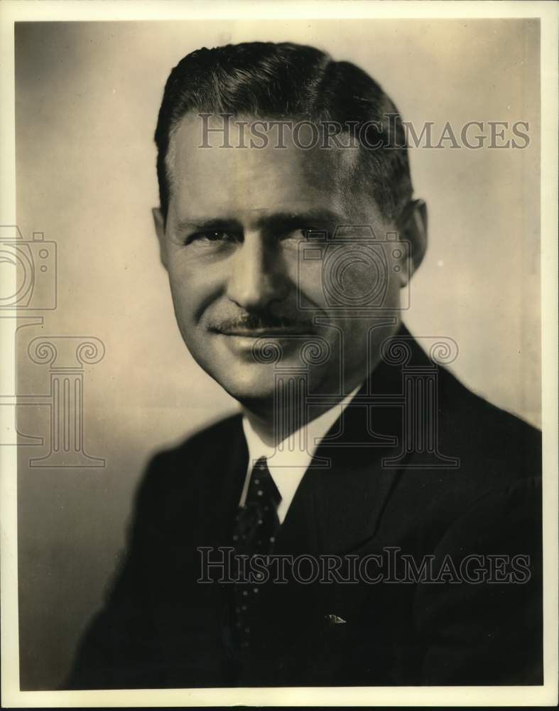 1940 Firestone Aeronautical Division manager Wilbur Shaw. - Historic Images