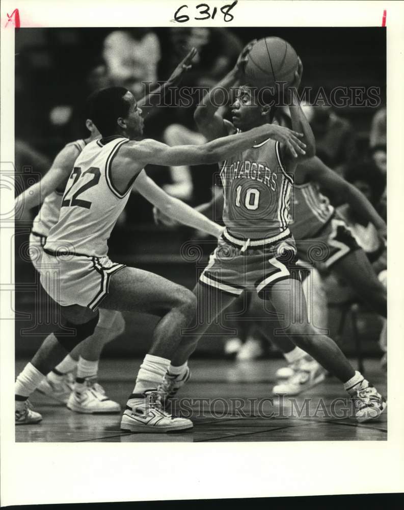 1987 Press Photo Archbishop Shaw High School Basketball Game Nos3545 1987-press-photo-archbishop-shaw-high-school-basketball-game-nos3545