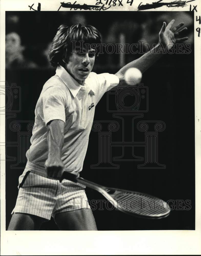 1980 Press Photo Tennis star Tim Siegel - nos35540- Historic Images