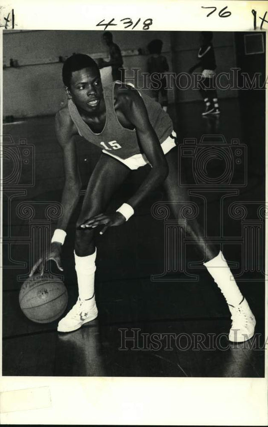 1980 Press Photo Landry's Carey Stewart - nos35752- Historic Images