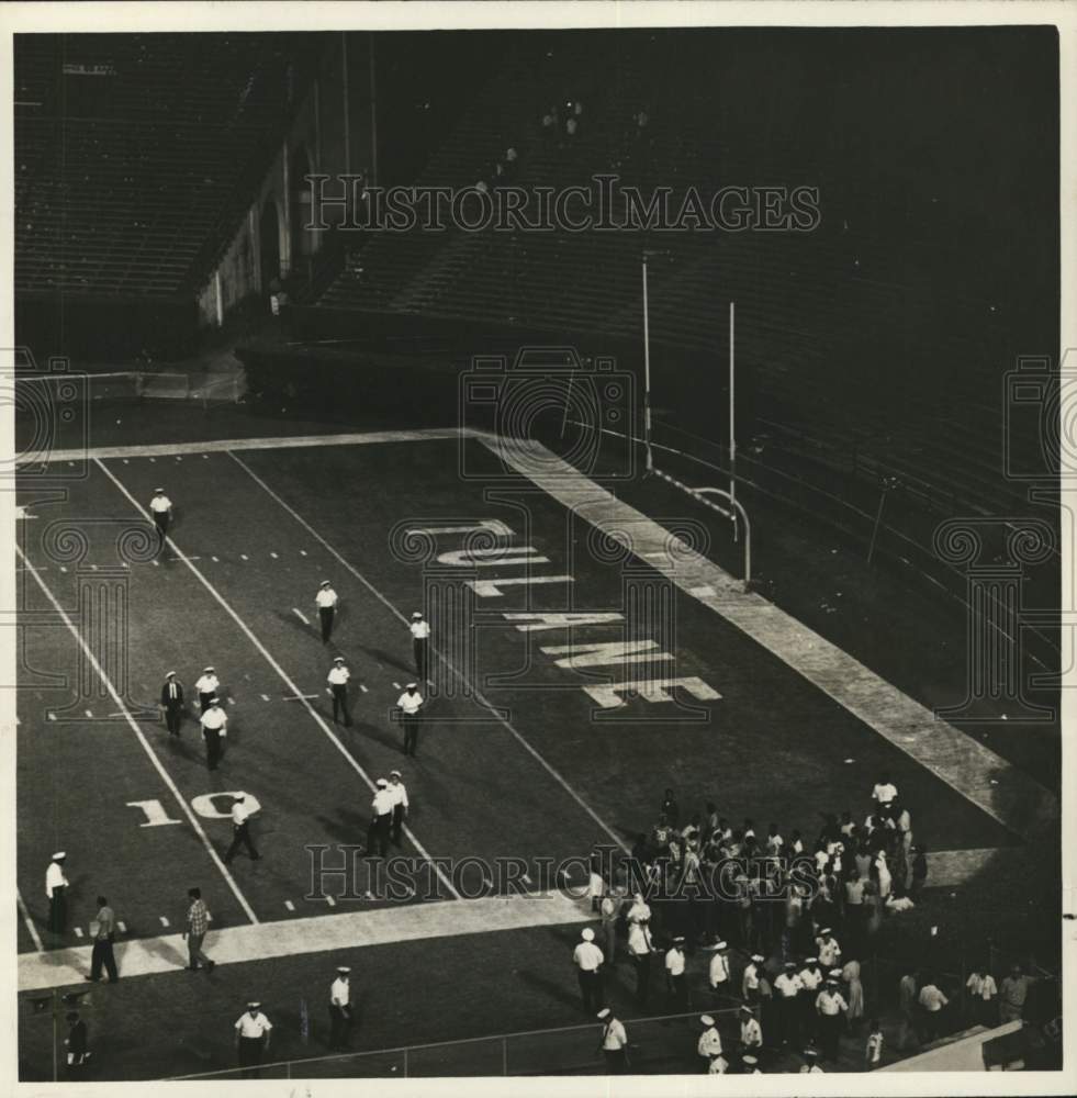 1967 Press Photo Tulane Stadium after Football Game, New Orleans - nos36269- Historic Images