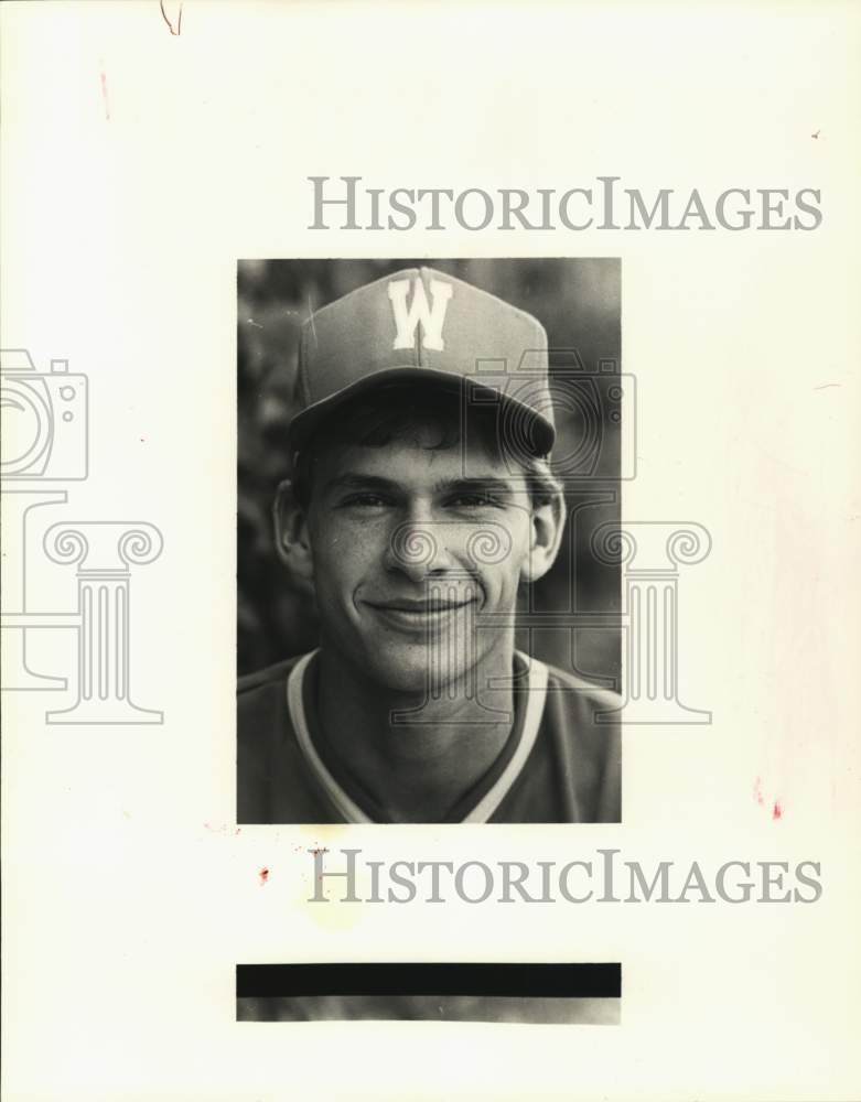 1985 Press Photo Baseballer Nick Macaluso - nos36684 - Historic Images