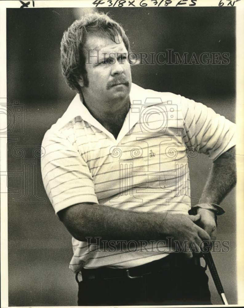 1977 Press Photo Craig Stadler plays in the New Orleans Open at Lakewood.- Historic Images