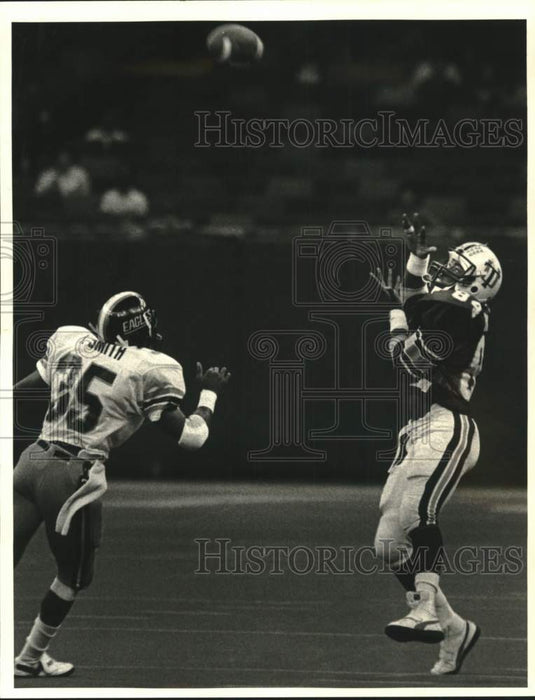1984 Press Photo Tulane Versus Southern Mississippi Football Action, New Orleans- Historic Images