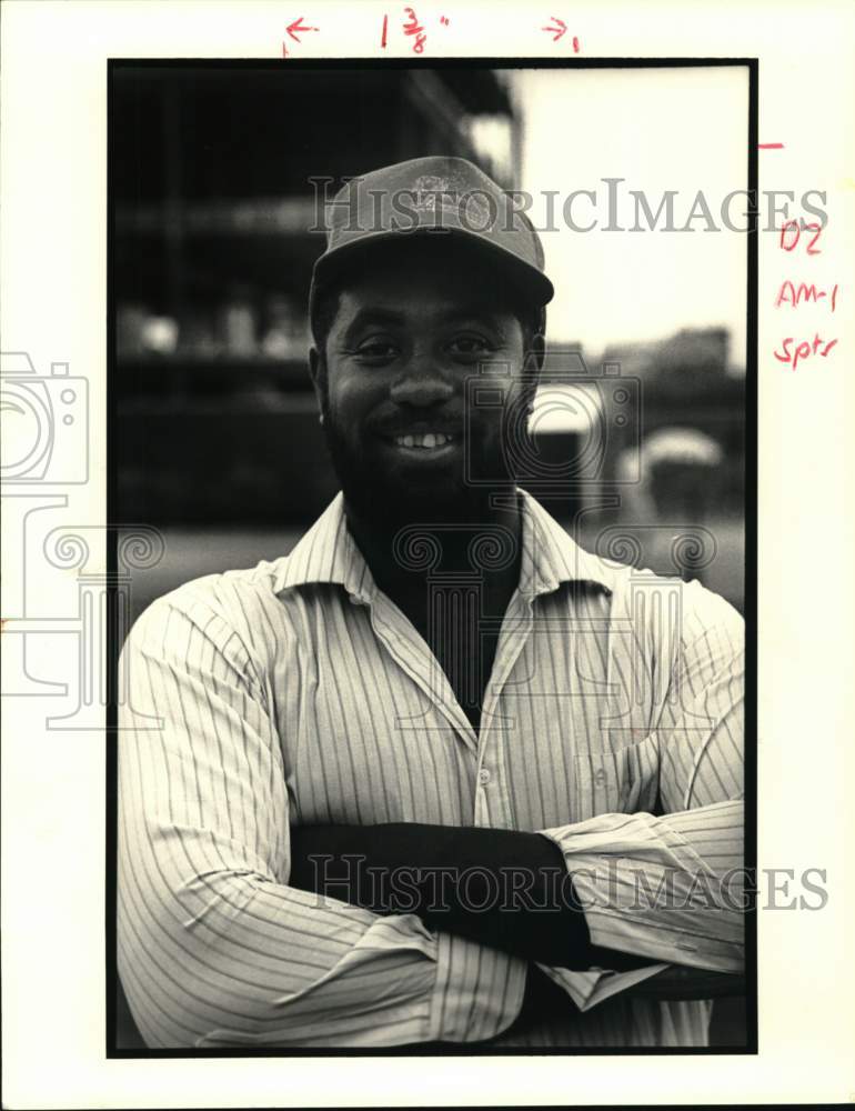 1988 Press Photo St. Augustine High School Baseball Tyrone - nos37063 - Historic Images