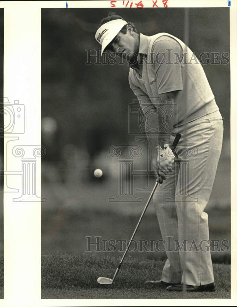 1985 Press Photo Golfer Brett Upper, Lakewood Country Club Tourney, New Orleans- Historic Images