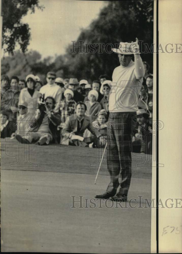 1975 Press Photo Golfer J.C. Snead Wins Andy Williams Open-Invitational - Historic Images