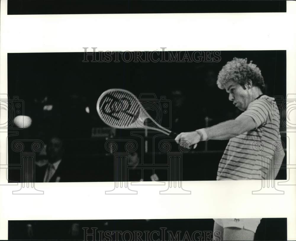 1979 Press Photo Roscoe Tanner plays Tennis - Historic Images