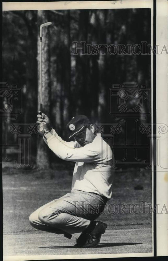1969 Press Photo U.S. Open Champion Lee Trevino in Pensacola Open Golf Tourney - Historic Images