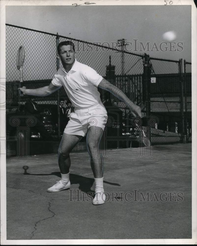 Press Photo Tennis Player Tony Trabert of Cincinnati - Historic Images