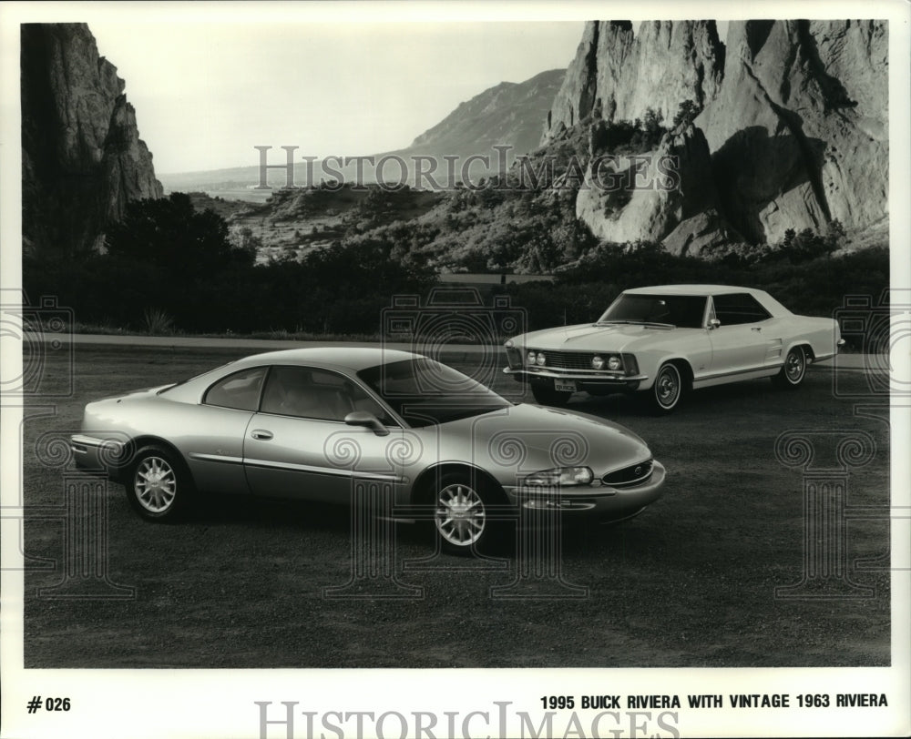 1994 1995 Buick Riviera &amp; Vintage 1963 Riviera-Historic Images