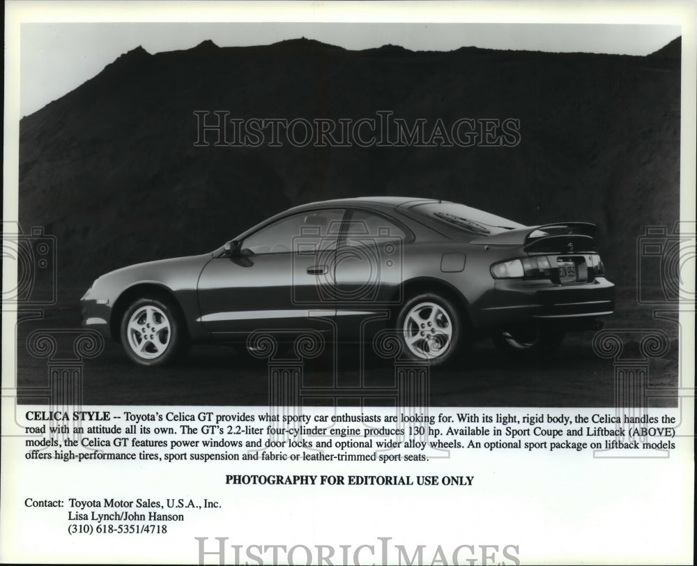 1995 1995 Toyota Celica GT for Sporty Car Enthusiasts - Historic Images