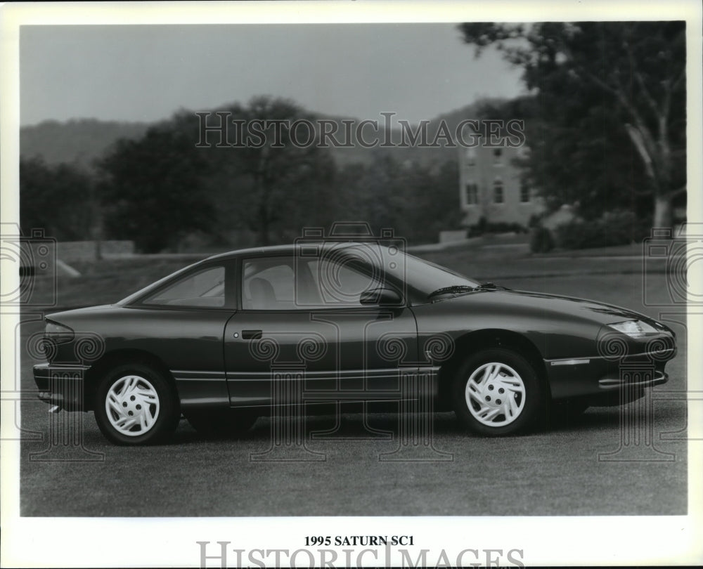 1994 Press Photo 1995 Saturn SC1 Car, Auto, New - not00840 - Historic Images