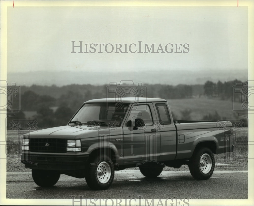 1989 Press Photo 1989 Ford Ranger STX Pickup Truck - not01282 - Historic Images