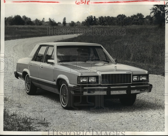 1981 Press Photo 1981 Ford Granada - not01286-Historic Images