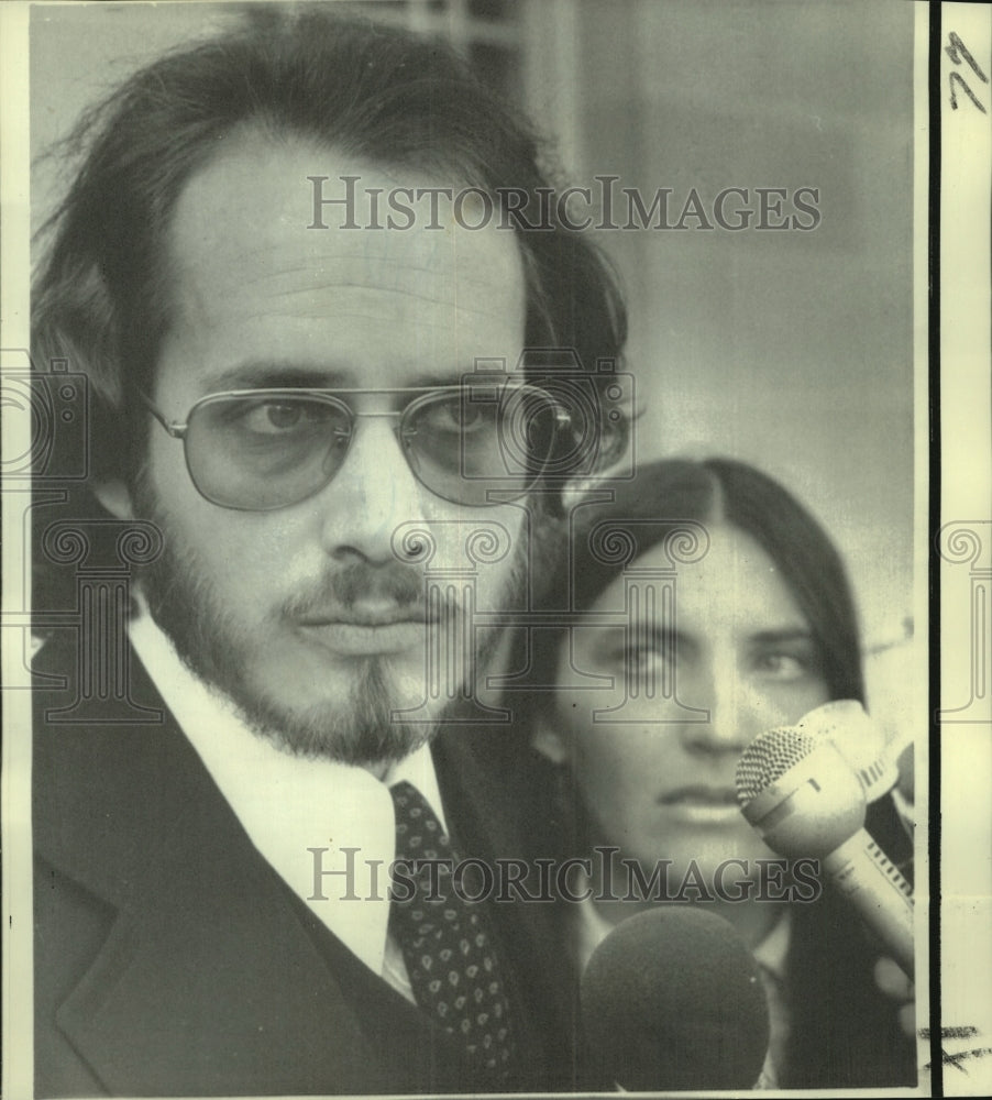 1974 Press Photo William Meis, rejects amnesty plan offered by President Ford - Historic Images