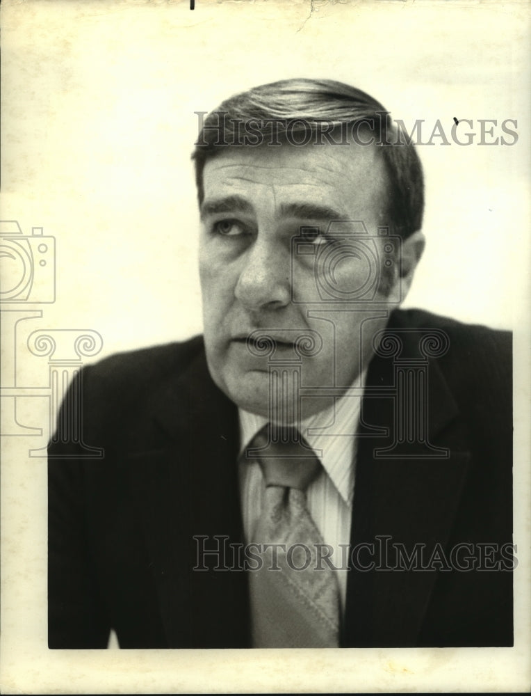 1973 Press Photo Boeing Construction Equipment Company President William Dempsey-Historic Images